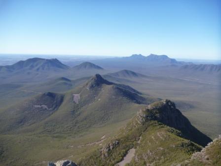 Stirling peaks  east to main ridge in background.JPG