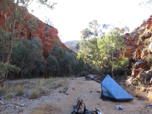 Campsite in Hugh Gorge.JPG