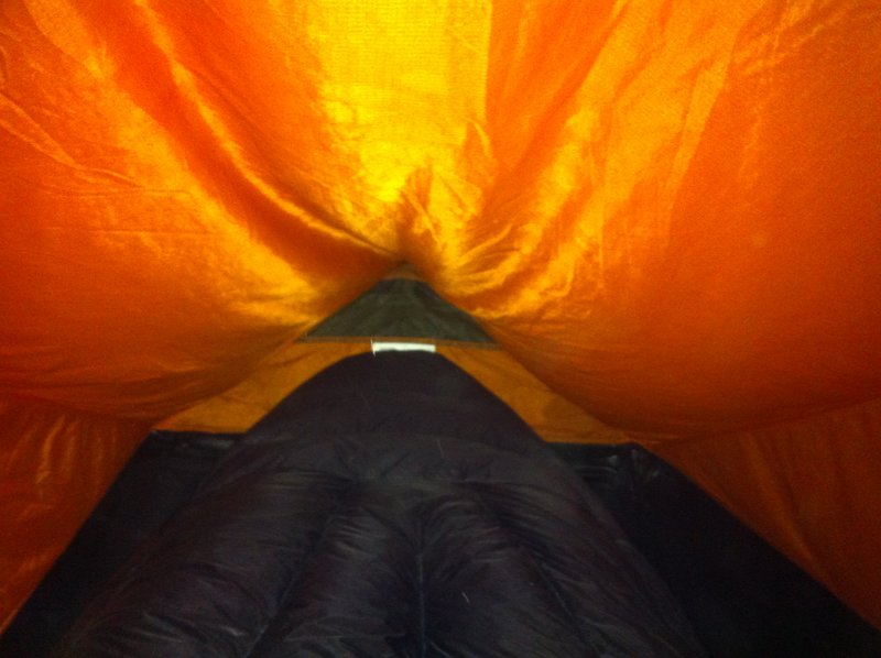 Tent 1st set up inner lying in exped and 20f quilt.JPG