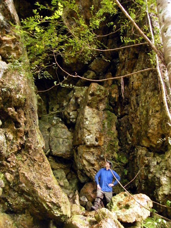 Paul In The Crystal Caves.JPG