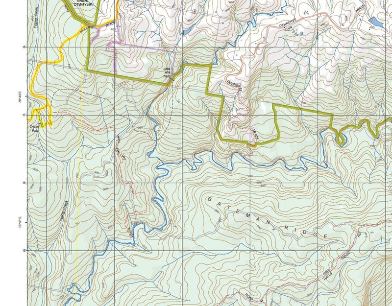 Map - Little Aire Falls.JPG