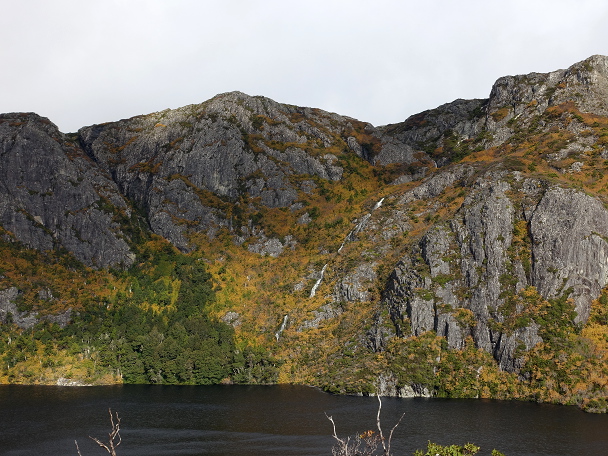 2019-05-04 Cradle Mountain 062a - Marigold Creek flowing into Crater Lake.JPG