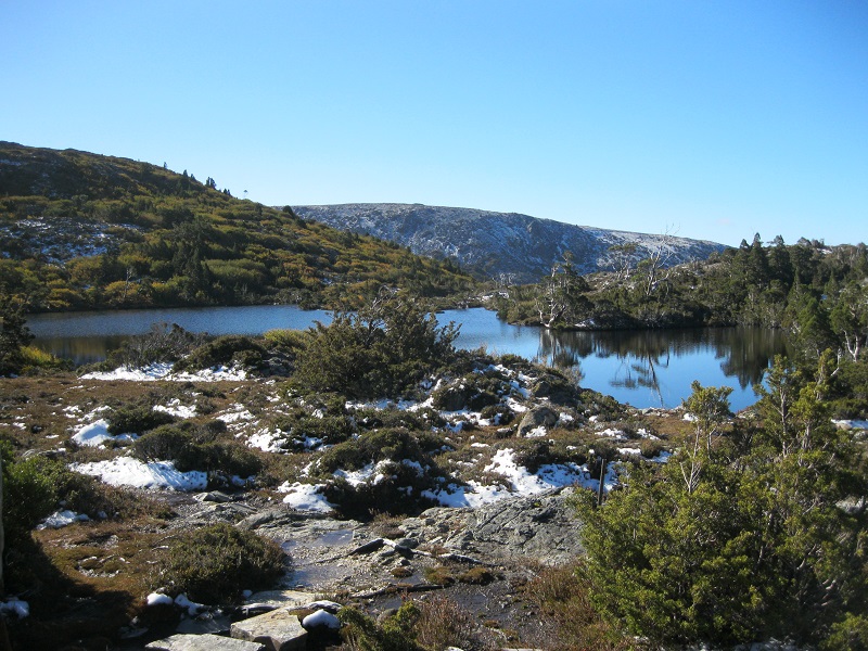Frozen snow at Twisted Lakes.JPG
