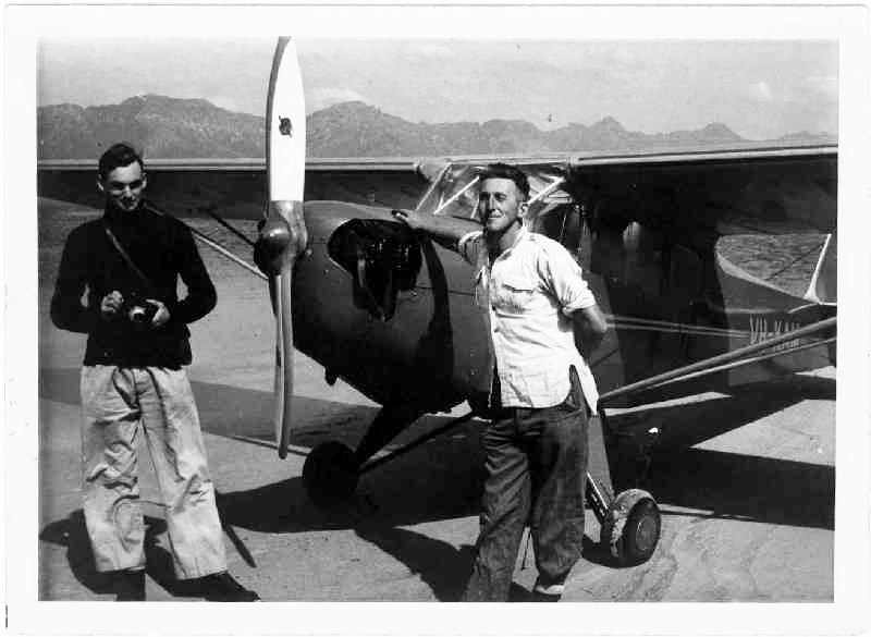 Chris Binks and Norman Hoyle at Pedder 1951, photo by Dave Pinkard.jpg