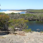View from Bournda Lagoon lookout (105625)