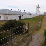 Track along Green Cape Lighthouse buildings (107578)