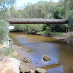 Following the creek to the pipebridge (126379)