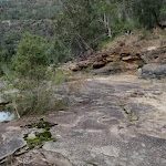 Rock shelf Beside Erskine Creek (144447)