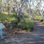 Several information signs along the track (216833)
