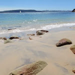 Looking to Middle Head from Lady Bay Beach (255515)