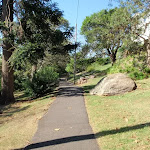 Well used footpath in Cremorne Reserve (259091)