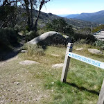 Folowing the Merritts Nature track sign near Top of Snowgums chairlift (272108)