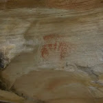 Red hand at Red Hands Cave (28022)