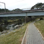 Track passing under rail bridge (295149)