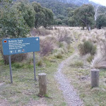 Intersection at lower end of Thredbo Diggings Camping area (296372)