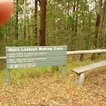 Muirs Lookout walking track sign near Cooranbong (320015)