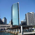 Looking at the Circuar Quay Ferry wharf from the water (342055)