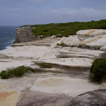 The cliffs from the southern headland of Marley Beach (34916)