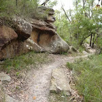 Rock formation north of Campbells Creek (349804)