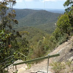 Steps just below Heaton Gap Lookout (359162)