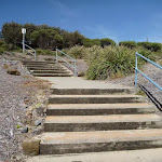Steps up away from Caves Beach (387401)