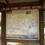 Sign in front of Black Range Camping Ground (416999)