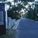 Road through Chowder Bay gates (57347)