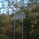 Waitara Creek sign (60365)