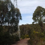service trail winding under powerlines (64070)