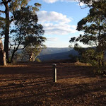 Afternoon view from Monkey Face viewpoint in the Watagans (66063)