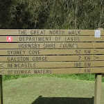 GNW trackhead sign at Crosslands (71296)