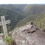 View past crucifix at Lost Worlds Lookout (74211)