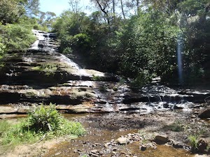 Easier than Giant Steps, but there are still a few steep steps to climb  coming up the Furber Steps – Katoomba, Blue Mountains