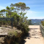 Border of National Park looking at Cliff View Lookout (92308)