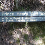 Prince Henry Cliff Walk sign (9287)